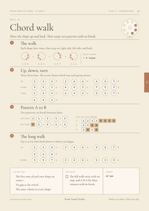 Sample page: Chord walk